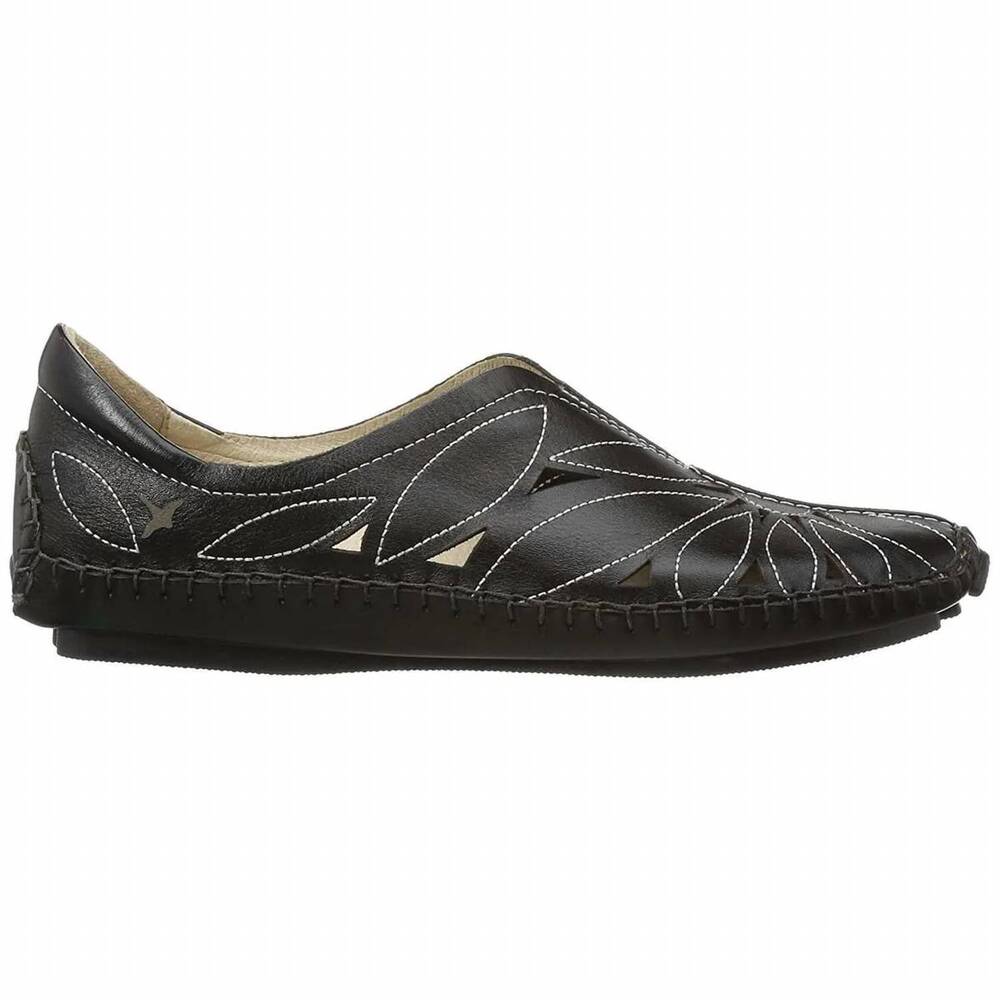 NEW PIKOLINOS women's jerez slip on shoes in black